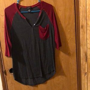 Rue21 V neck shirt!!